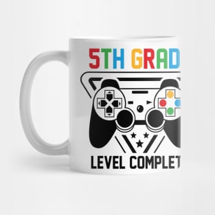 5th Grade Level Complete Gamer Boys Graduation Gifts Mug